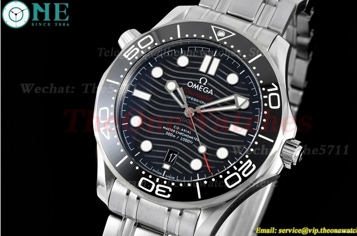 8800 Asia 300m SS 2018 Seamaster ORF Black SS 0113